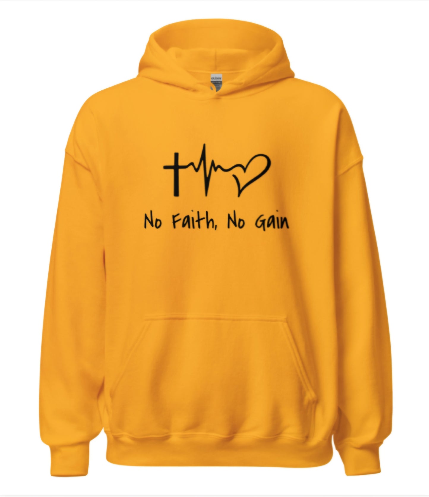 Faith=Gain Unisex Hoodie