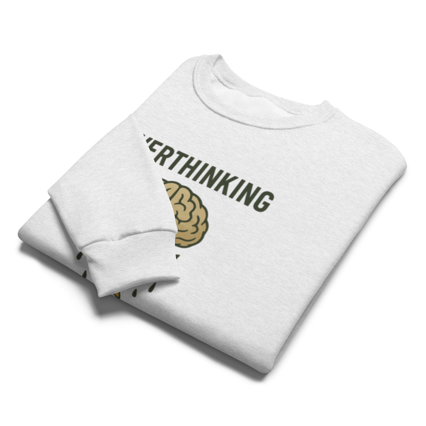 Breath and think Crew neck sweatshirt