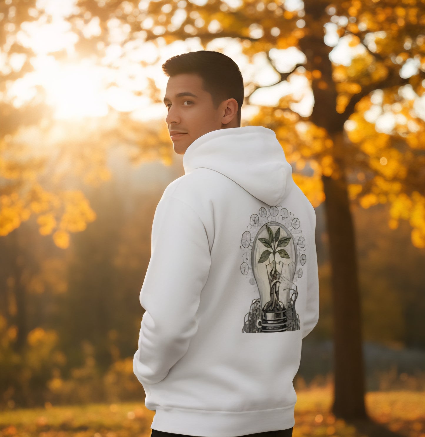 Growing Idea zip hoodie