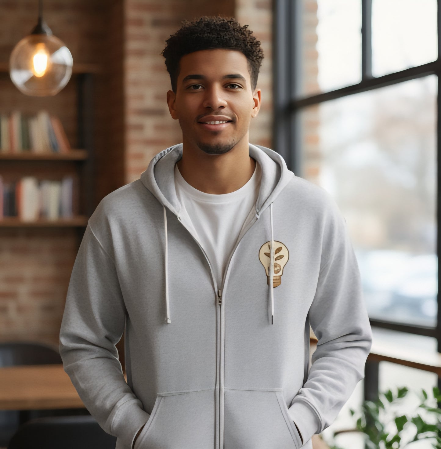 Growing Idea zip hoodie
