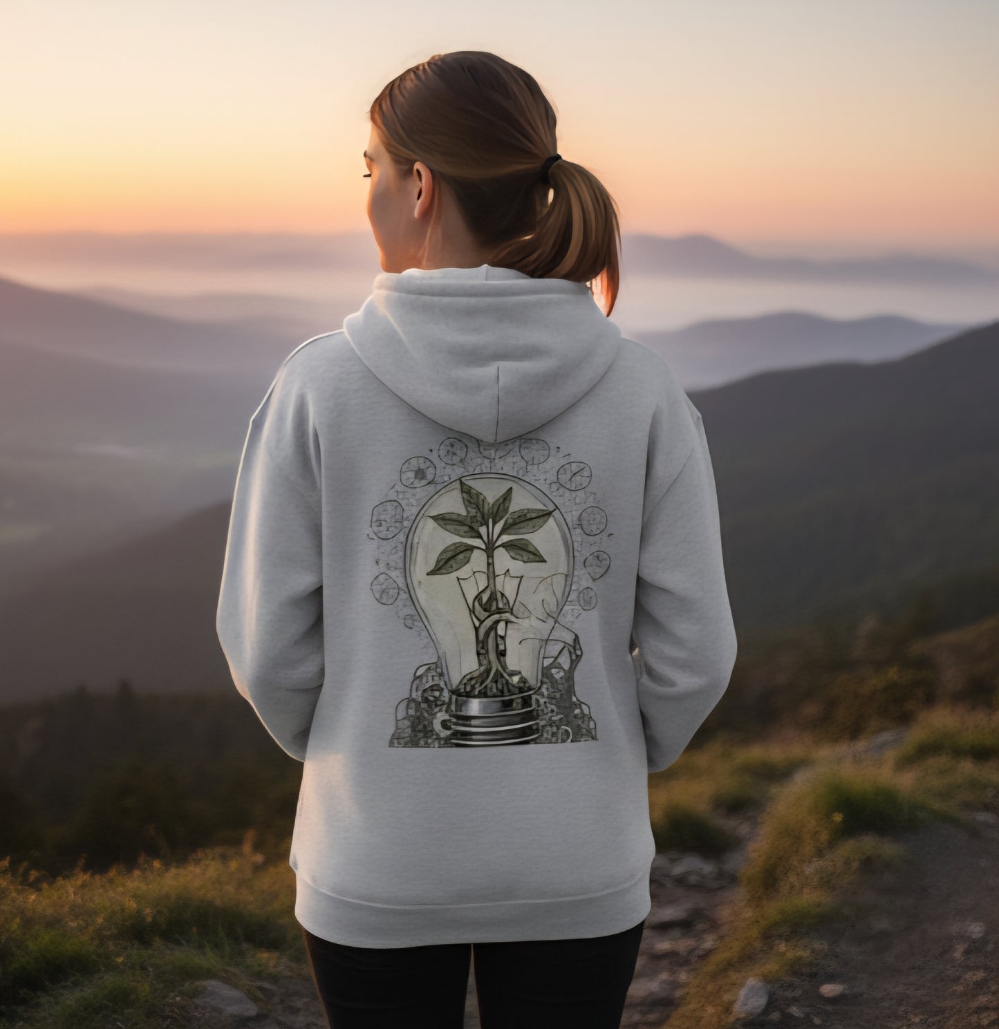 Growing Idea zip hoodie