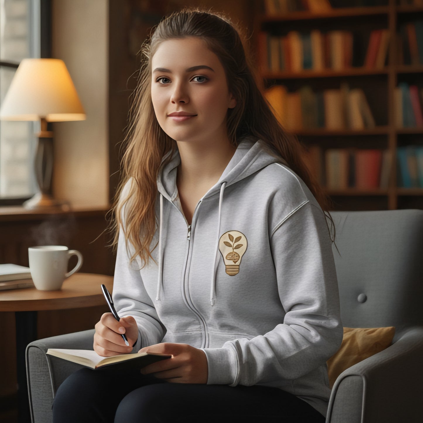 Growing Idea zip hoodie