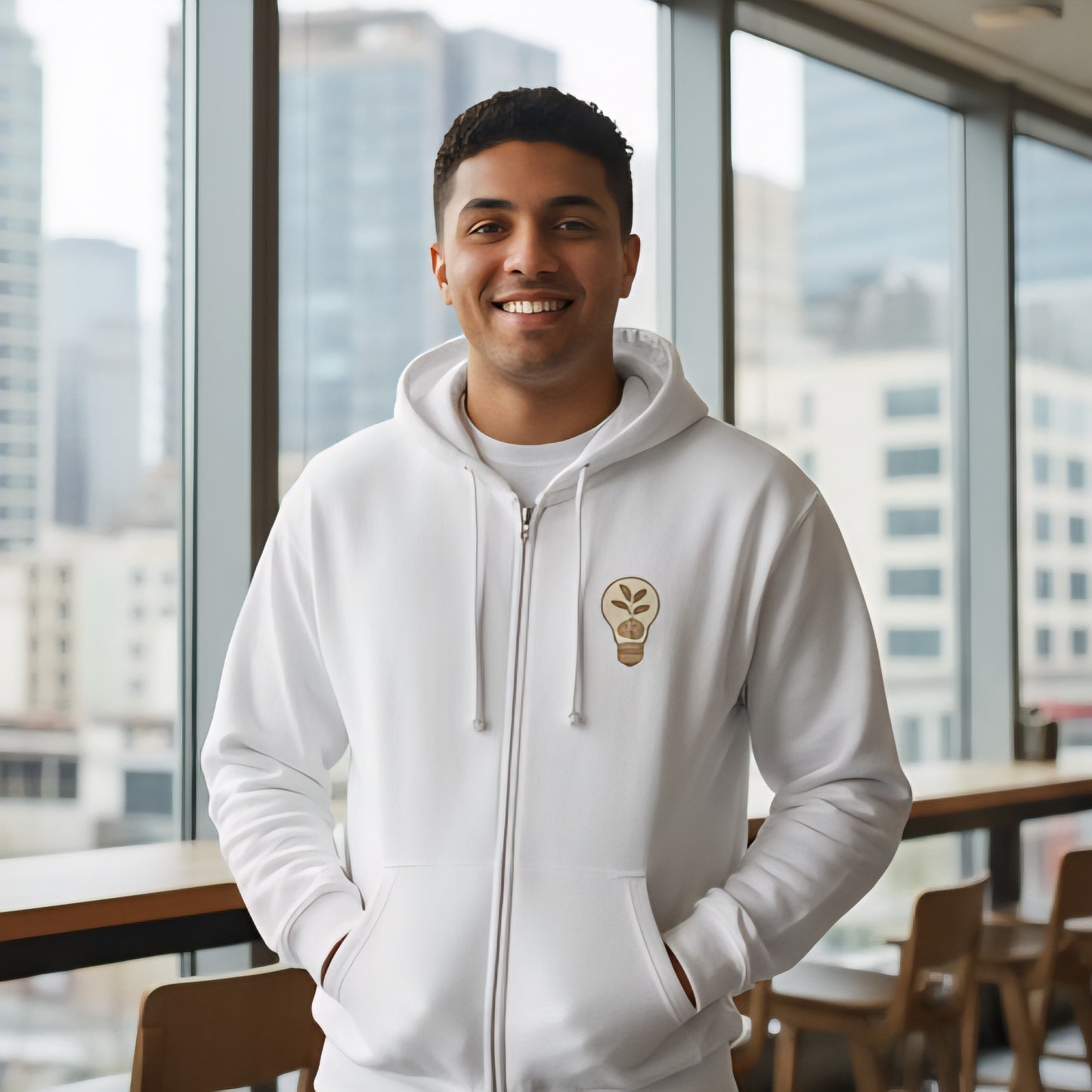 Growing Idea zip hoodie